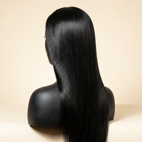 Wig product photo the Studio shot