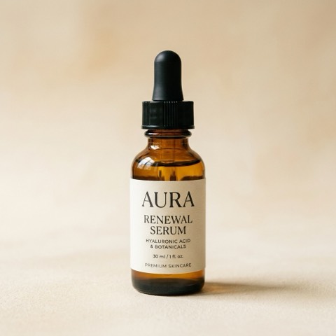 Serum product photo the Studio shot